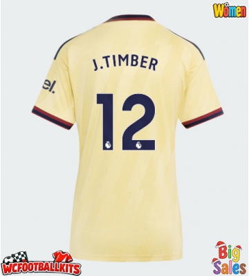 Arsenal Jurrien Timber #12 Replica Third Stadium Shirt for Women 2026-27 Short Sleeve
